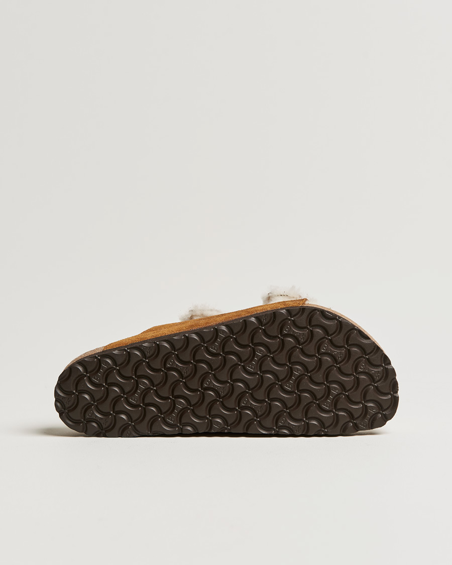 Herr | Sandaler & Tofflor | BIRKENSTOCK | Arizona Classic Footbed Shearling Mink Suede