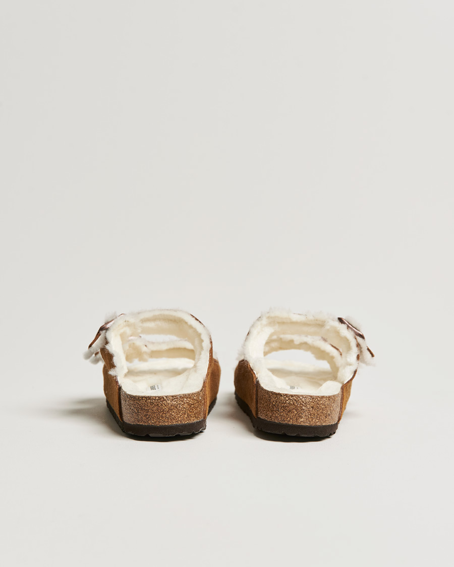 Herr | Sandaler & Tofflor | BIRKENSTOCK | Arizona Classic Footbed Shearling Mink Suede