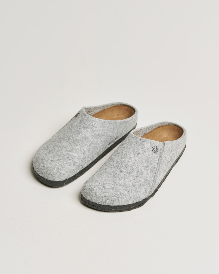 Herr | Sandaler & Tofflor | BIRKENSTOCK | Zermatt Wool Felt Light Grey