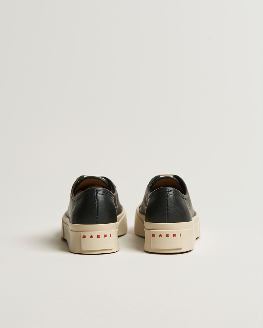Herr | Marni Pablo Leather Sneaker Black Calf | Marni | Pablo Leather Sneaker Black Calf