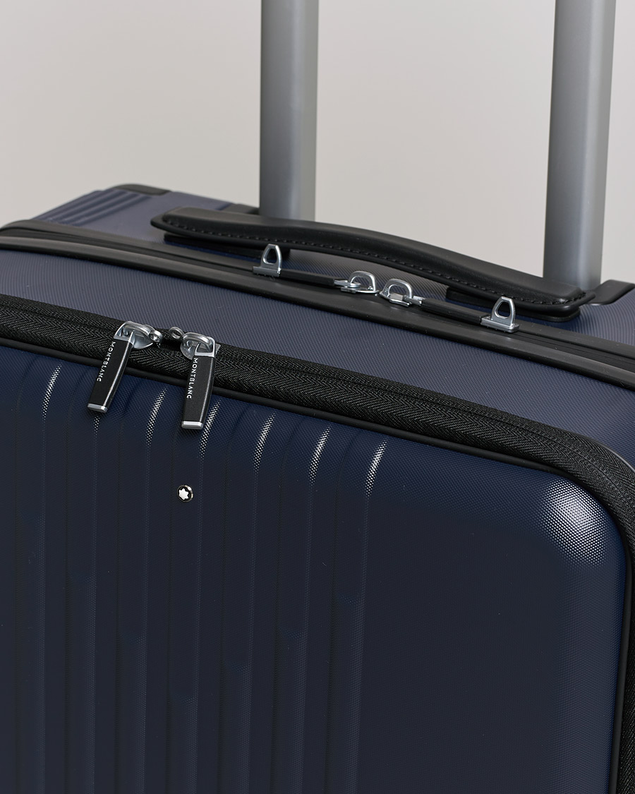 Herr | Väskor | Montblanc | Trolley Cabin w. Pocket 4 Wheels Blue