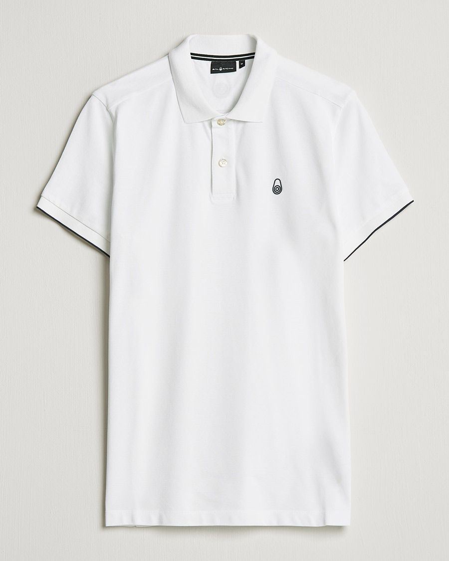 Herr | Pikéer | Sail Racing | Bowman Polo White