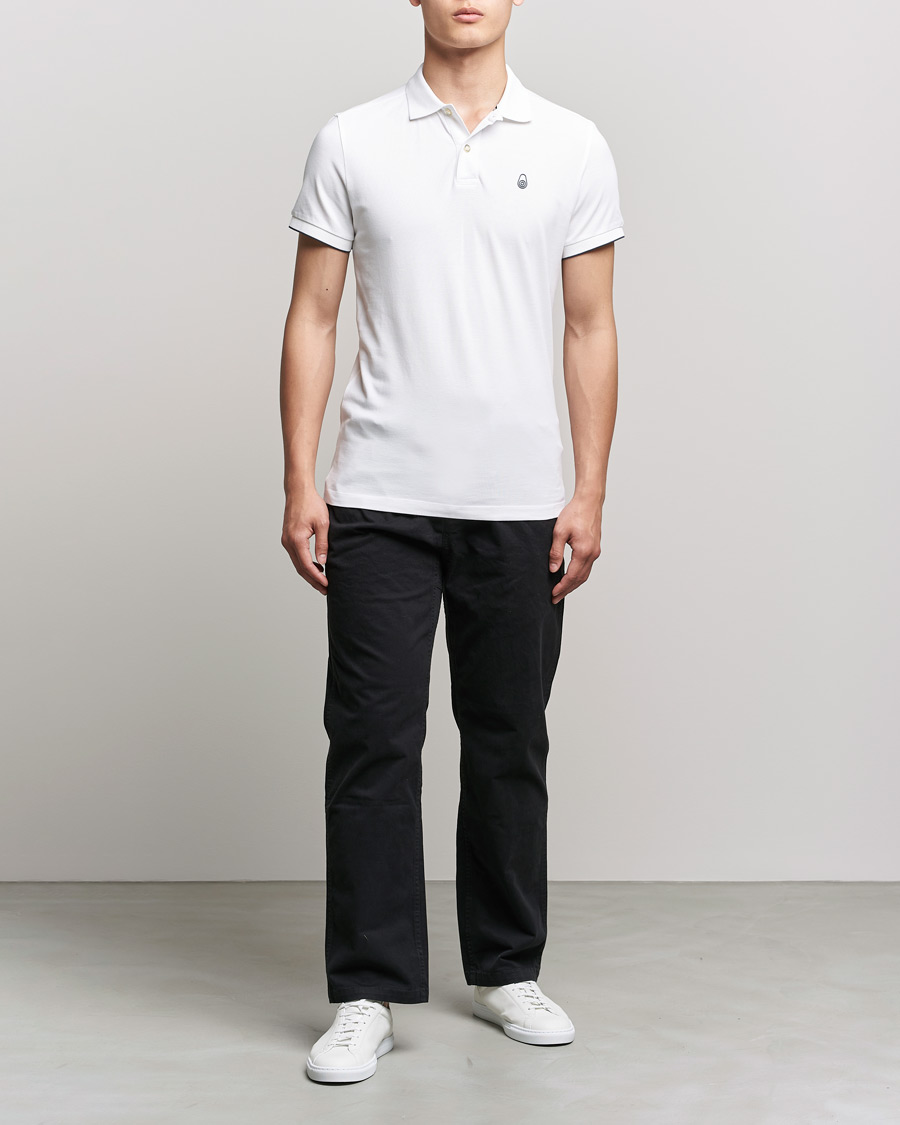 Herr | Pikéer | Sail Racing | Bowman Polo White