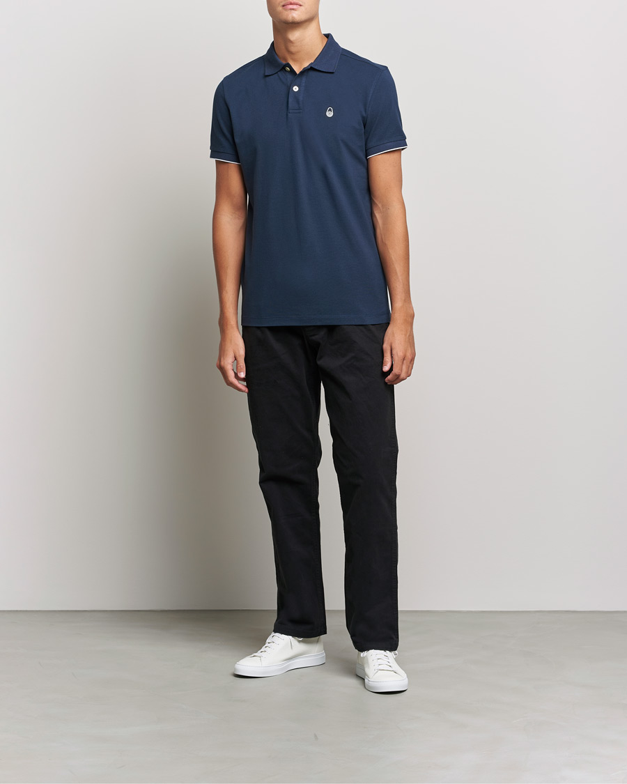 Herr | Pikéer | Sail Racing | Bowman Polo Navy