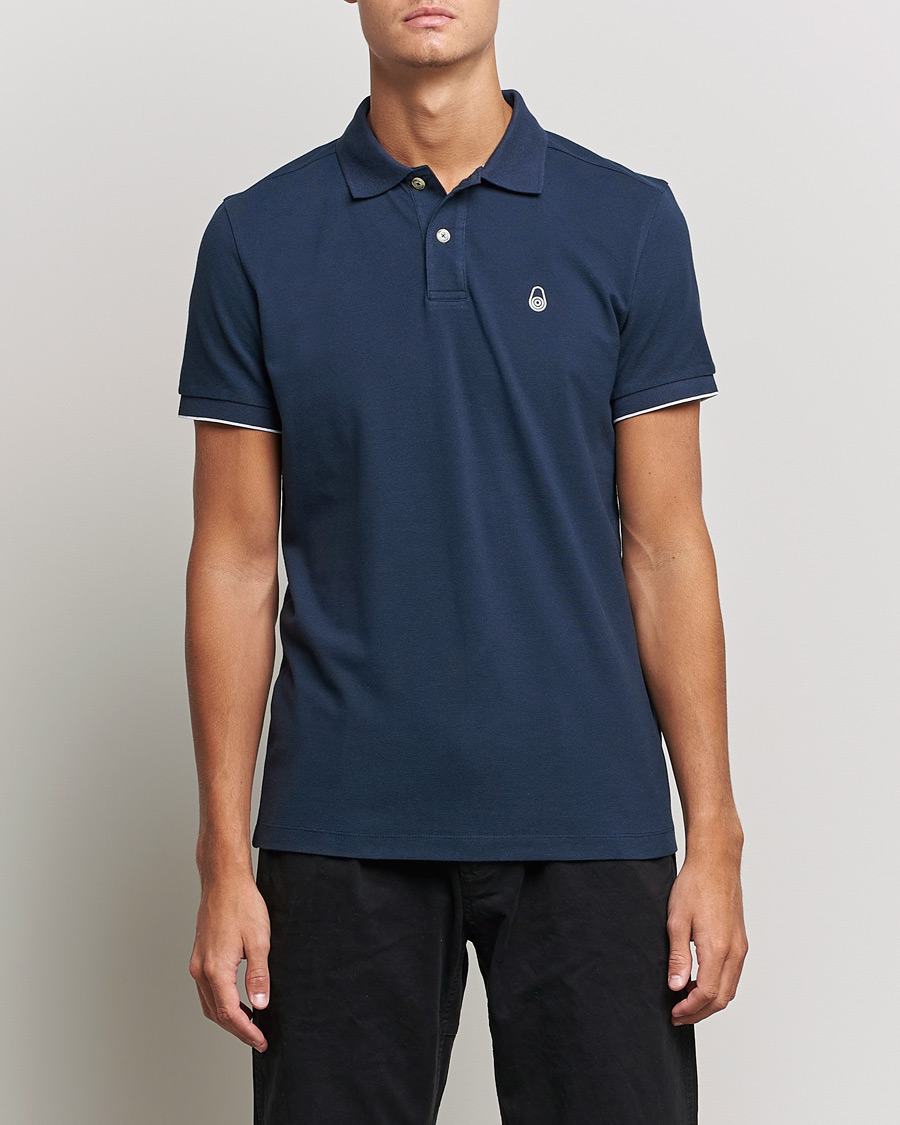 Herr | Pikéer | Sail Racing | Bowman Polo Navy