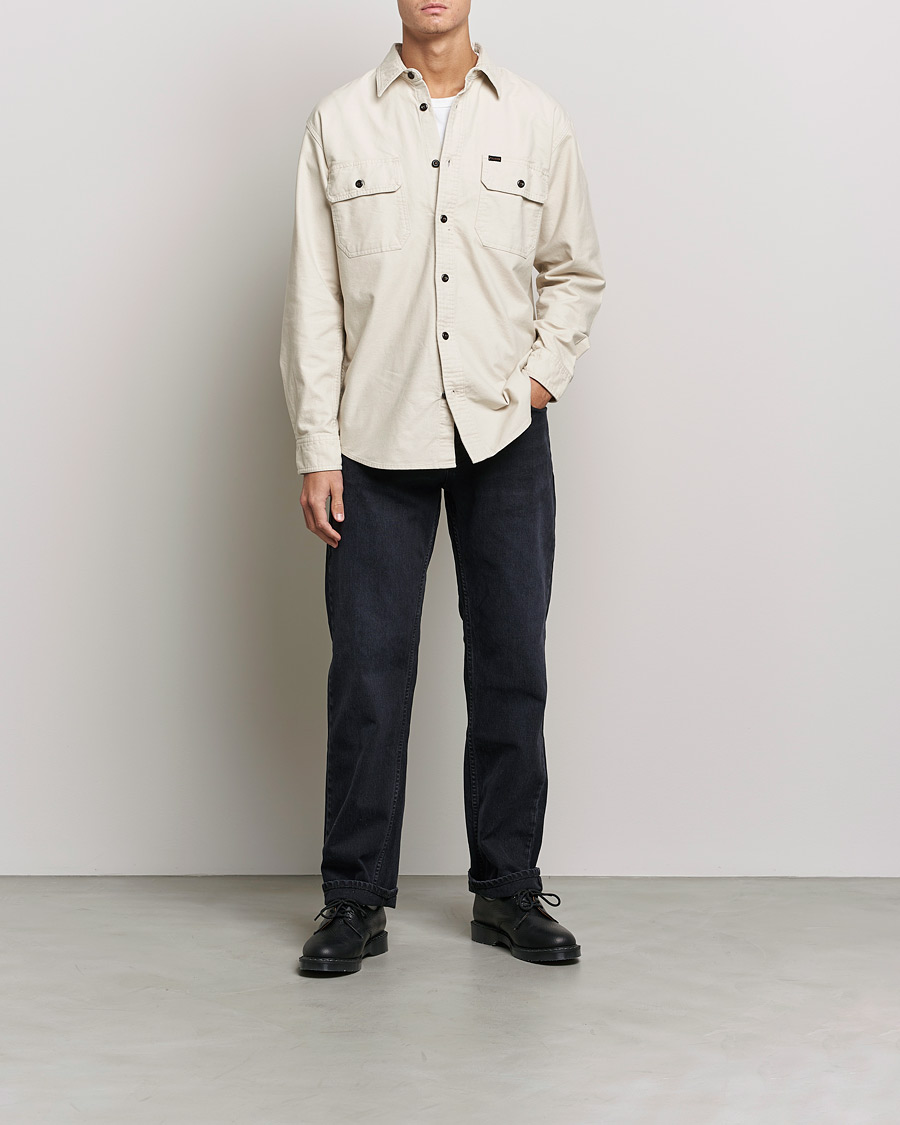 Herr | Skjortor | Filson | Field Flannel Shirt Natural