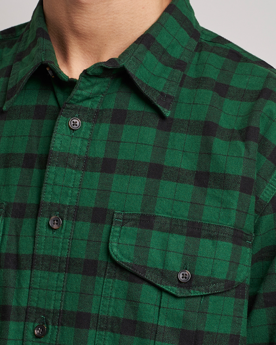 Herr | Skjortor | Filson | Alaskan Guide Shirt Bottle Green Black