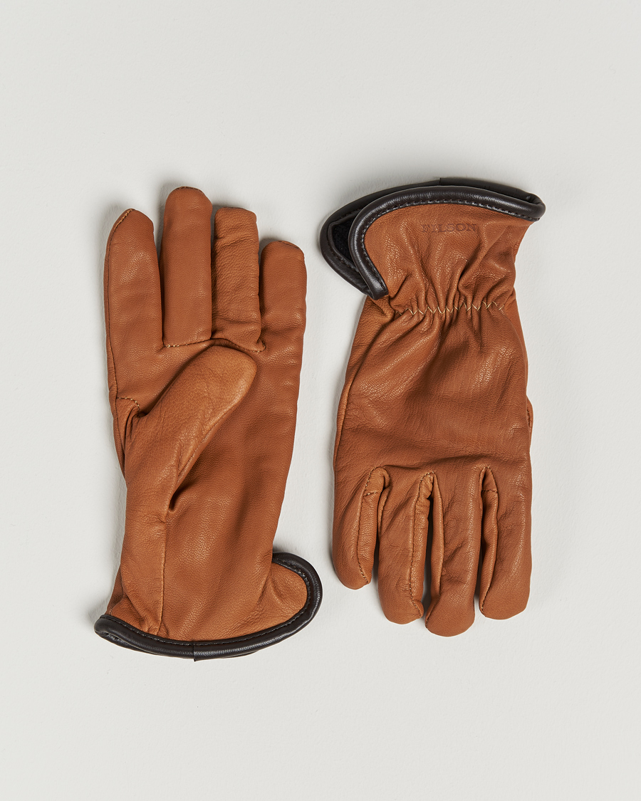 Herr | Filson Original Lined Goatskin Gloves Saddle Brown | Filson | Original Lined Goatskin Gloves Saddle Brown