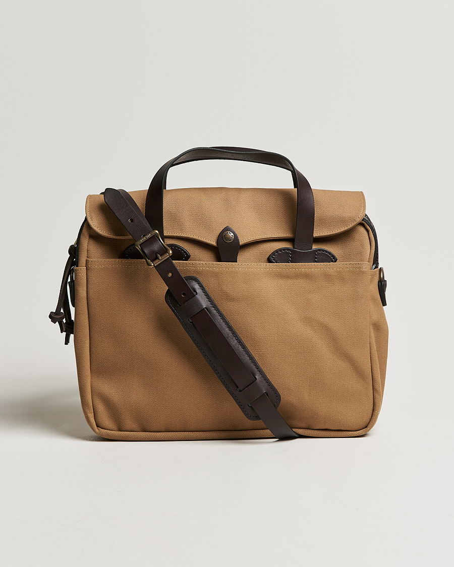 Herr | Väskor | Filson | Original Briefcase Tan