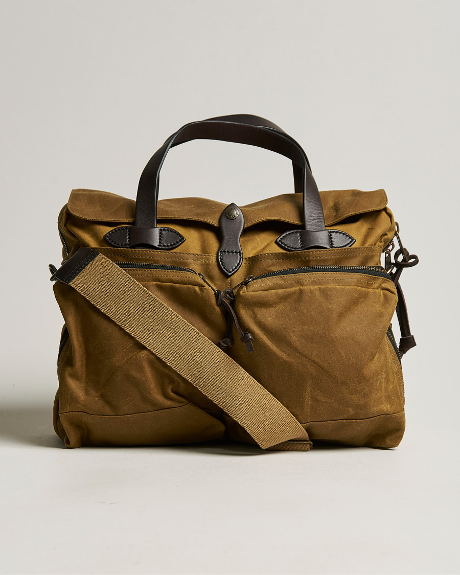 Herr | Filson 24-Hour Tin Briefcase Dark Tan | Filson | 24-Hour Tin Briefcase Dark Tan