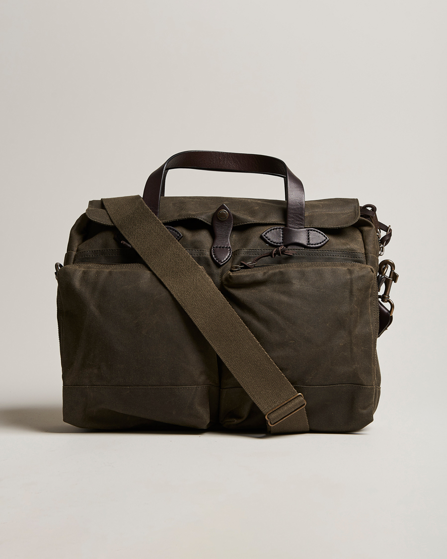 Herr | Filson 24-Hour Tin Briefcase Otter Green | Filson | 24-Hour Tin Briefcase Otter Green