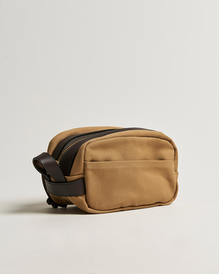 Herr |  | Filson | Rugged Twill Travel Kit Tan