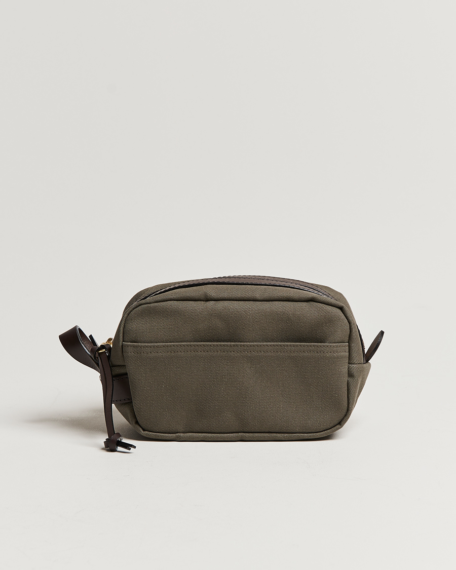Herr | Väskor | Filson | Rugged Twill Travel Kit Otter Green