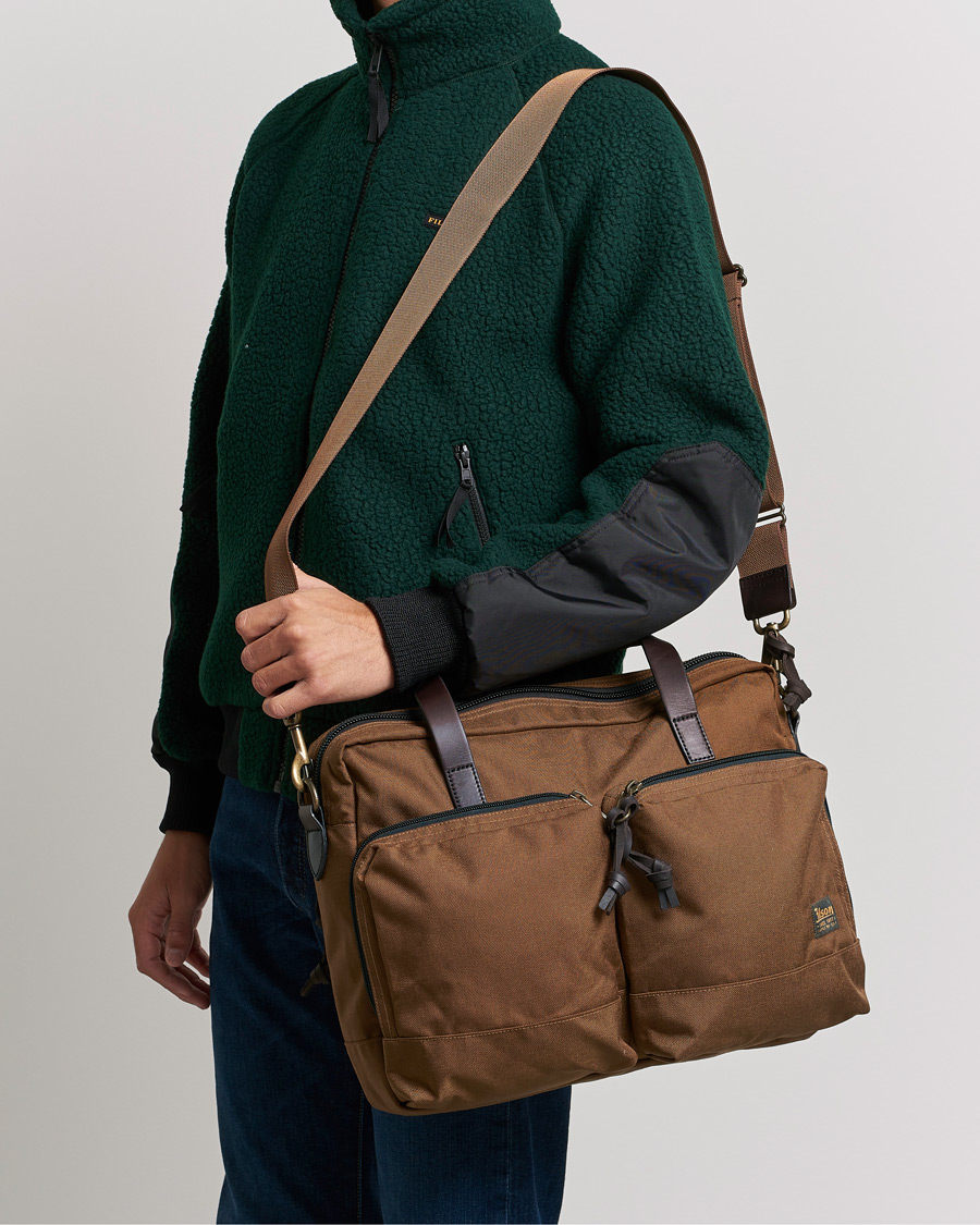 Herr |  | Filson | Dryden Cordura Nylon Briefcase Whiskey