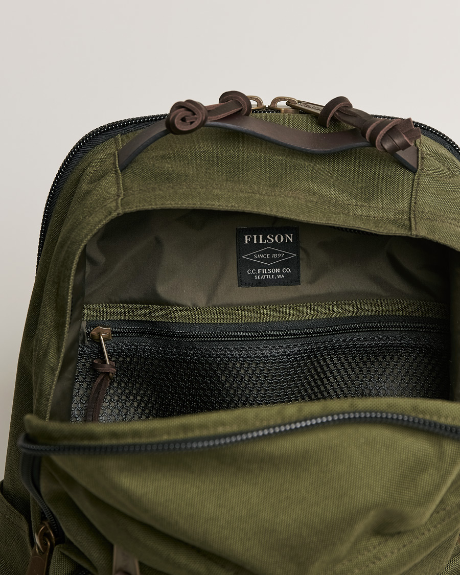 Herr | Väskor | Filson | Dryden Cordura Nylon Backpack Otter Green