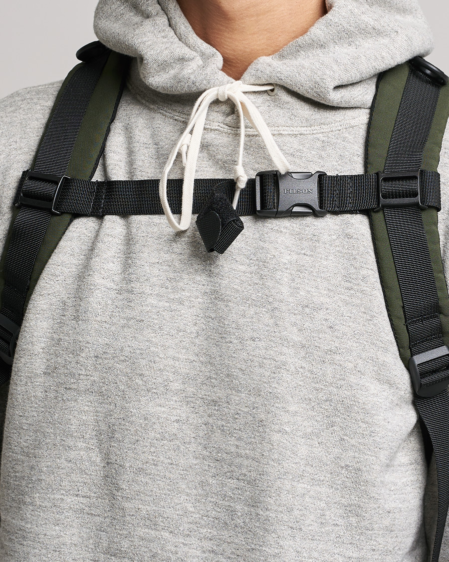 Herr | Väskor | Filson | Dry Backpack Green