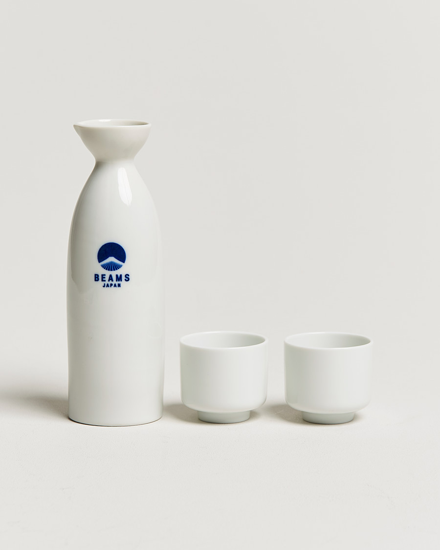 Herr | Japanese Department | Beams Japan | Sake Bottle & Cup Set White