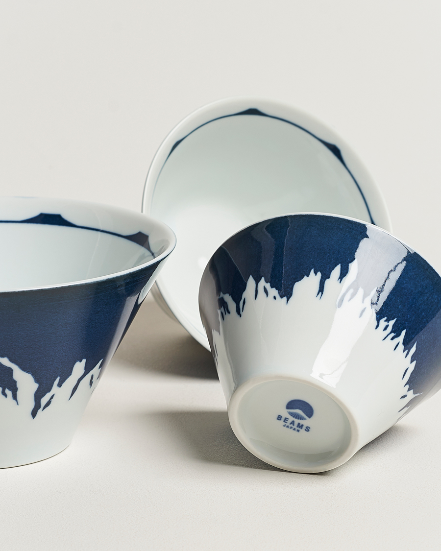 Herr | Beams Japan | Beams Japan | Mt Fuji Bowl Set Navy