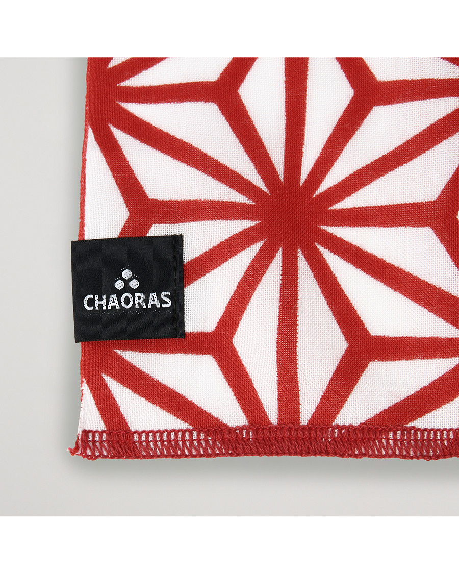 Herr | Beams Japan Chaoras Hand Towel White/Red | Beams Japan | Chaoras Hand Towel White/Red