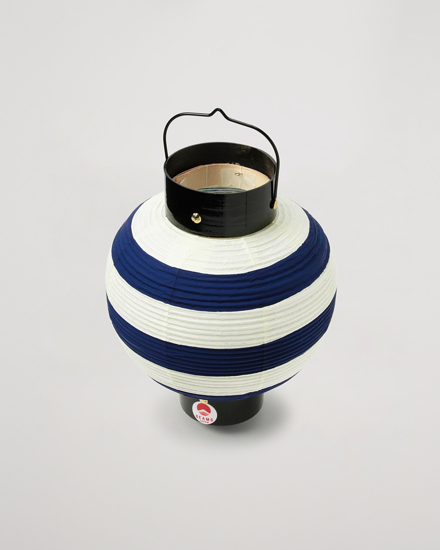 Herr | Till hemmet | Beams Japan | Striped Paper Lantern Indigo