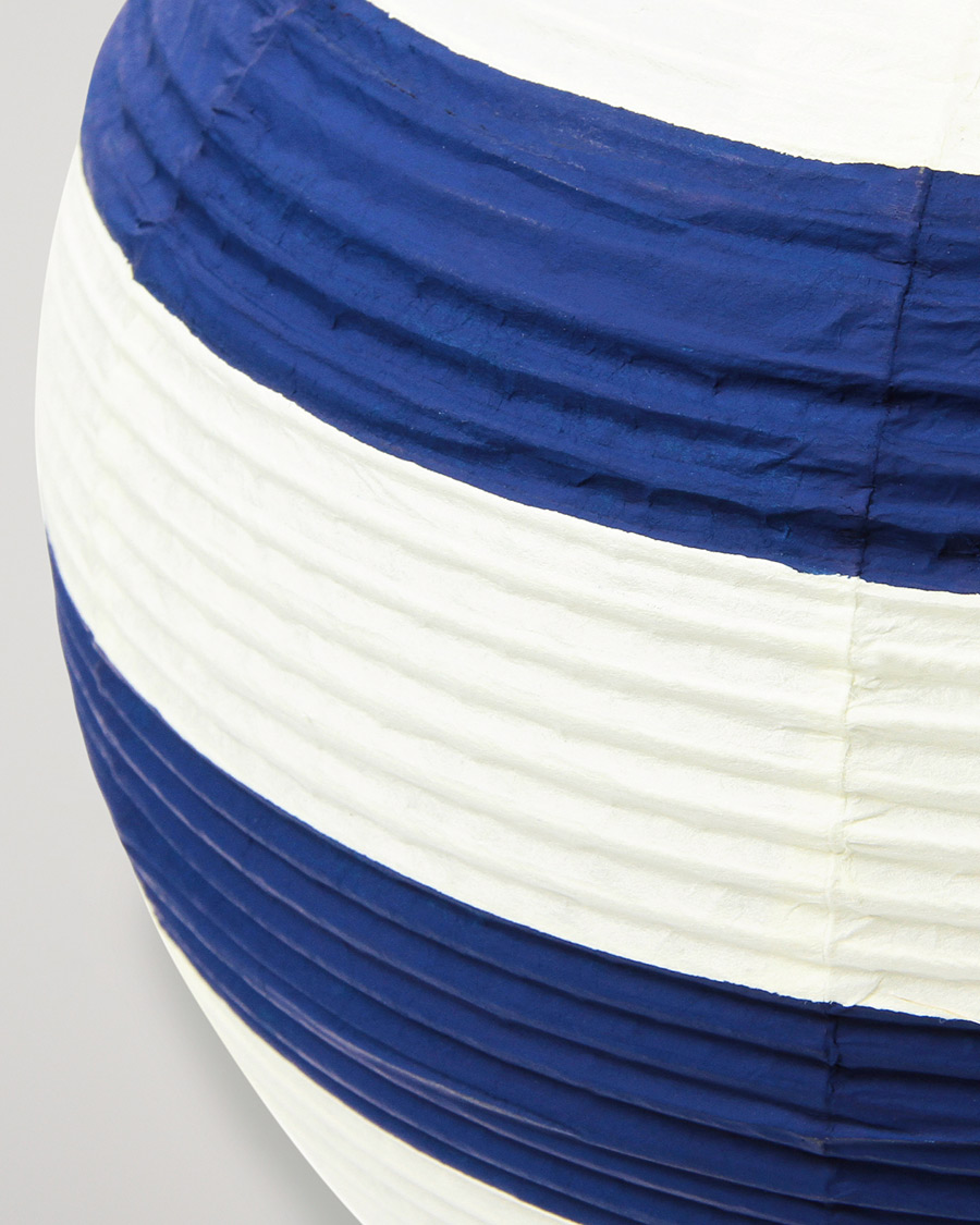 Herr | Dekoration | Beams Japan | Striped Paper Lantern Indigo