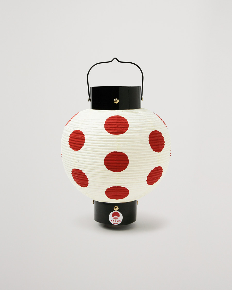 Herr | Beams Japan Polka Dot Paper Lantern Red | Beams Japan | Polka Dot Paper Lantern Red