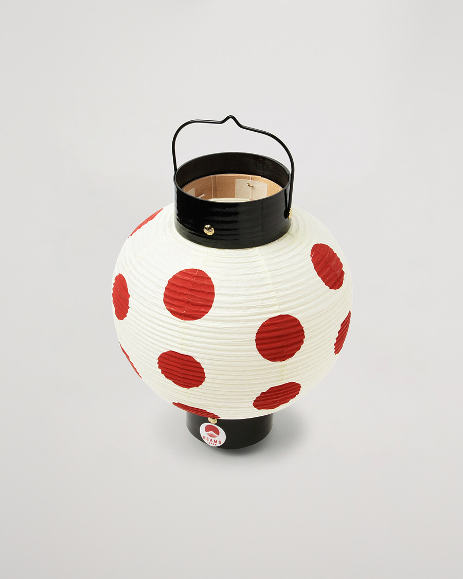 Herr | Livsstil | Beams Japan | Polka Dot Paper Lantern Red