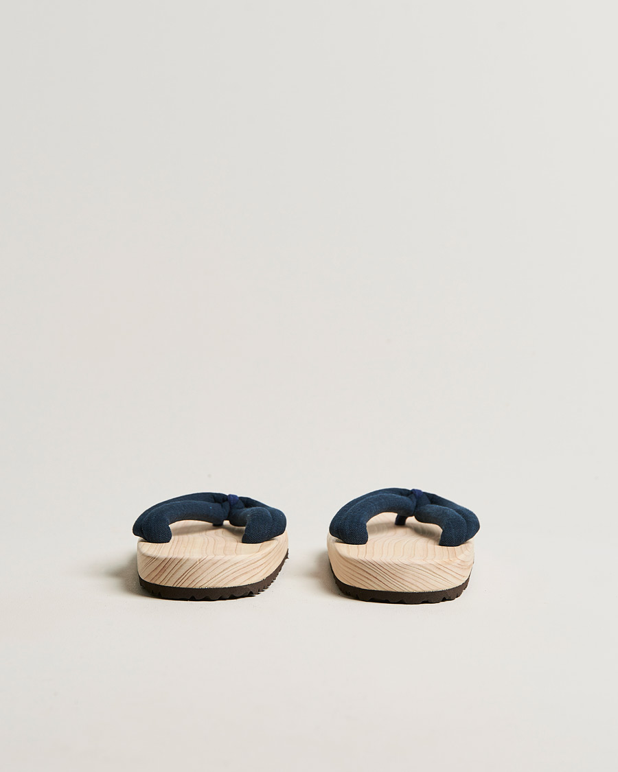 Herr | Sandaler & Tofflor | Beams Japan | Wooden Geta Sandals Navy