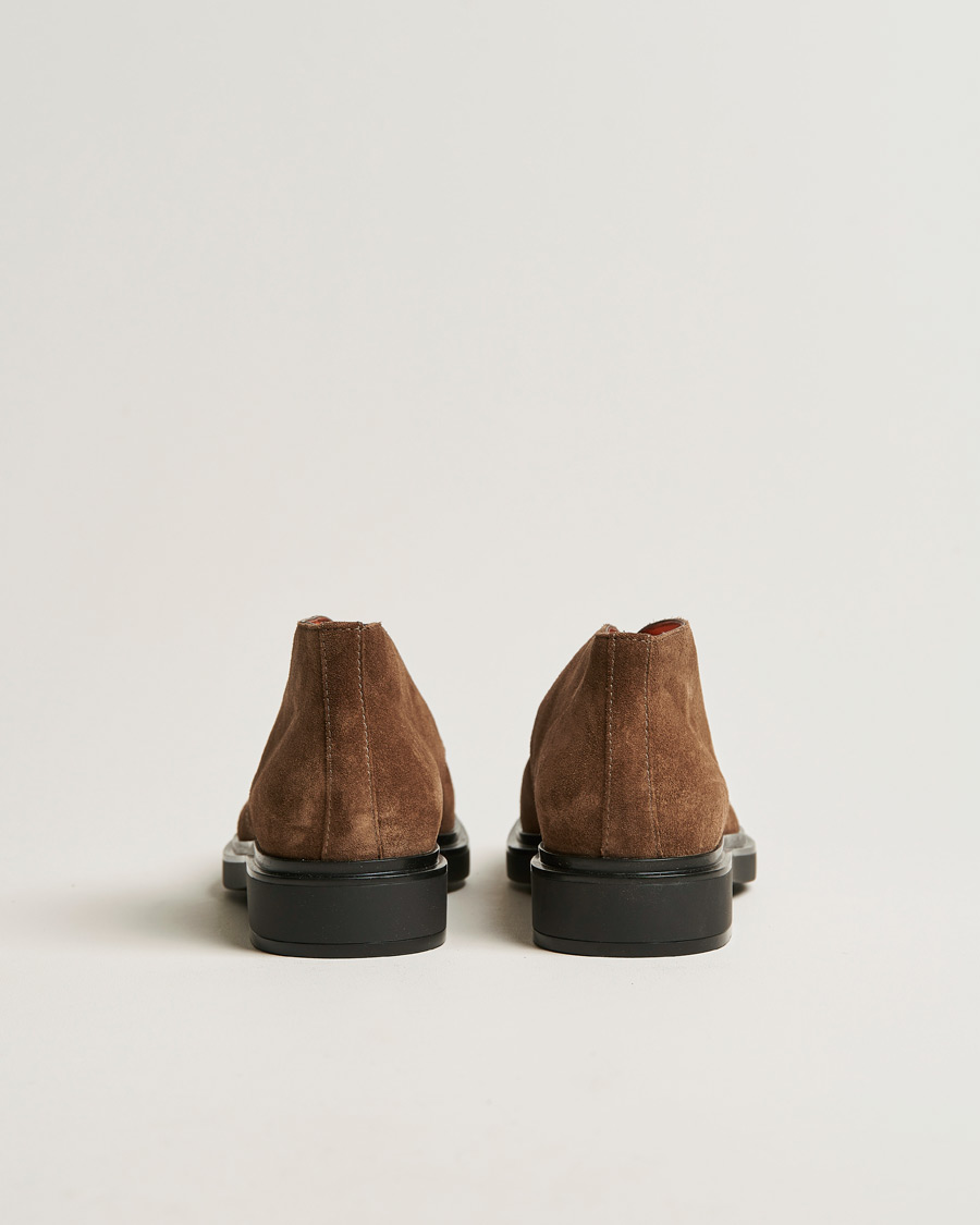 Herr | Santoni Wembley Desert Boot Brown Suede | Santoni | Wembley Desert Boot Brown Suede
