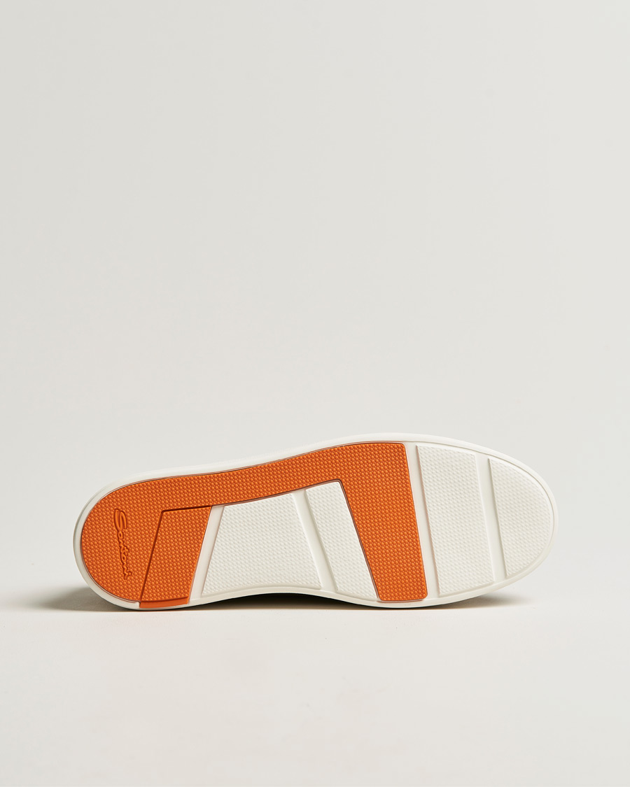 Herr | Santoni Cleanic Sneakers Dark Brown Suede | Santoni | Cleanic Sneakers Dark Brown Suede