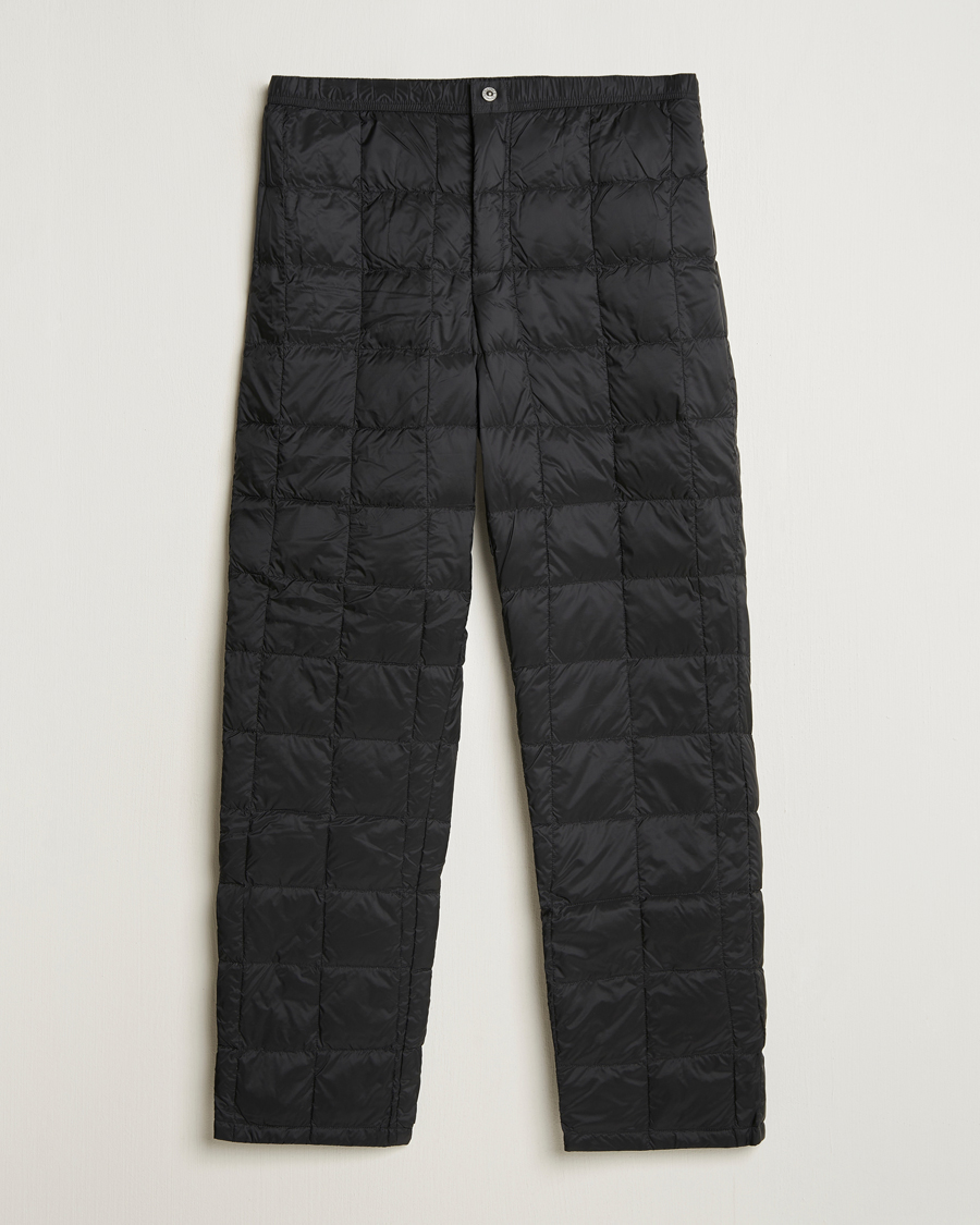 Herr | Byxor | TAION | Regular Straight Down Pants Black