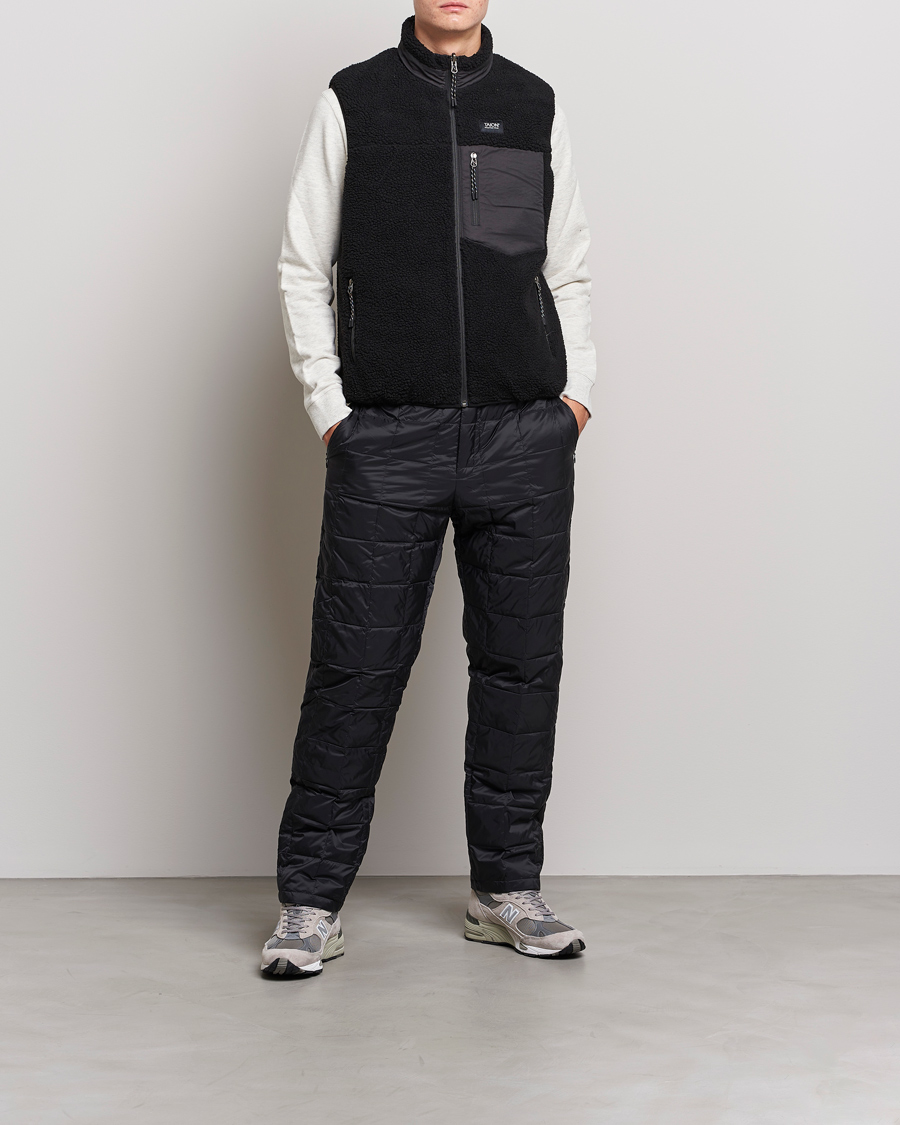 Herr | Byxor | TAION | Regular Straight Down Pants Black