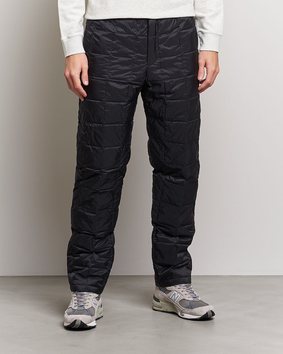 Herr | Byxor | TAION | Regular Straight Down Pants Black