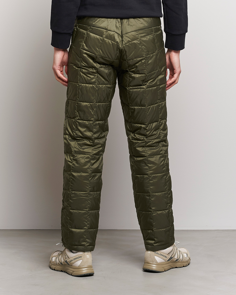 Herr | Byxor | TAION | Regular Straight Down Pants Dark Olive