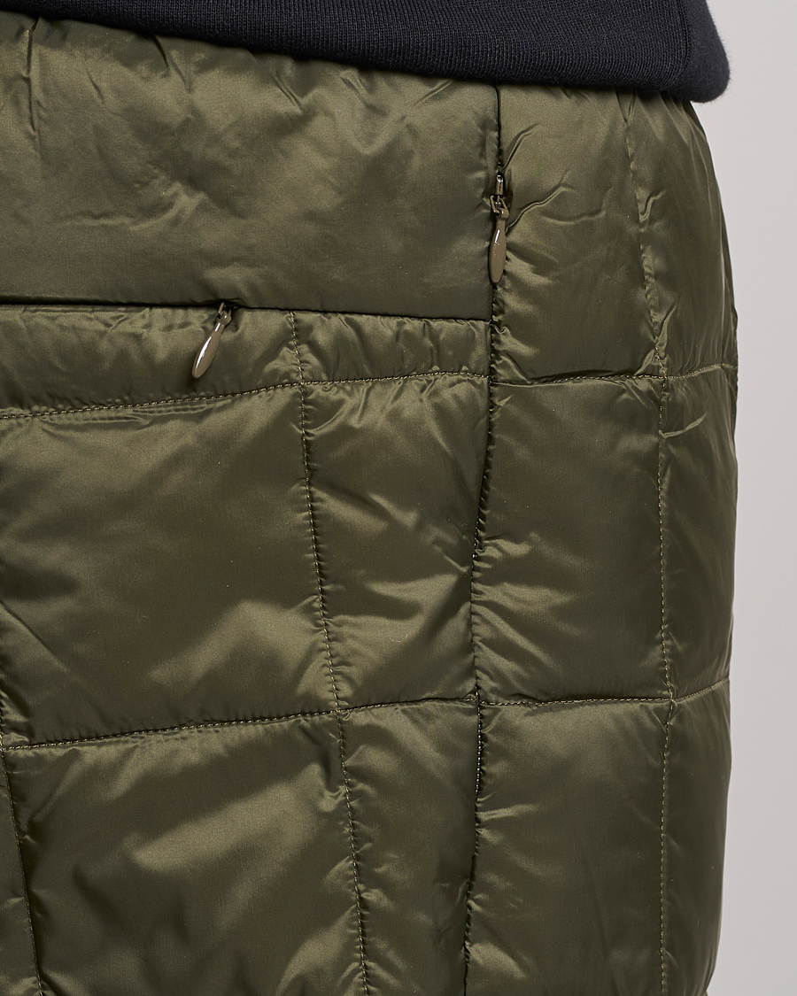 Herr | Byxor | TAION | Regular Straight Down Pants Dark Olive
