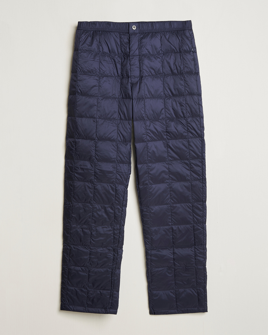 Herr | Byxor | TAION | Regular Straight Down Pants Navy