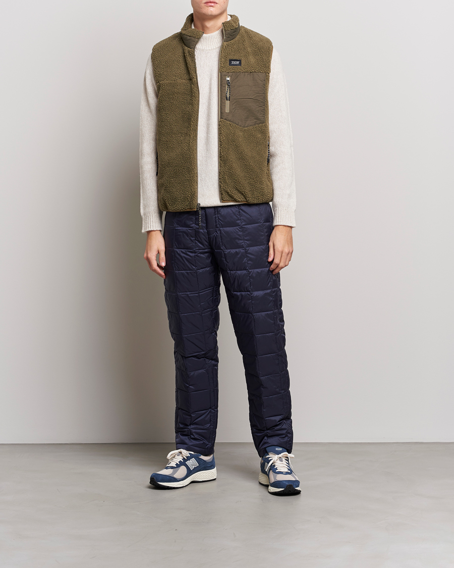 Herr | Byxor | TAION | Regular Straight Down Pants Navy