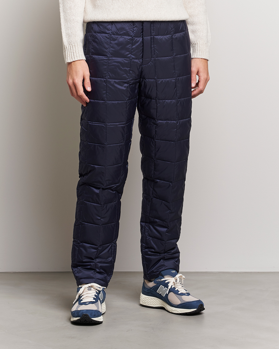 Herr | Byxor | TAION | Regular Straight Down Pants Navy