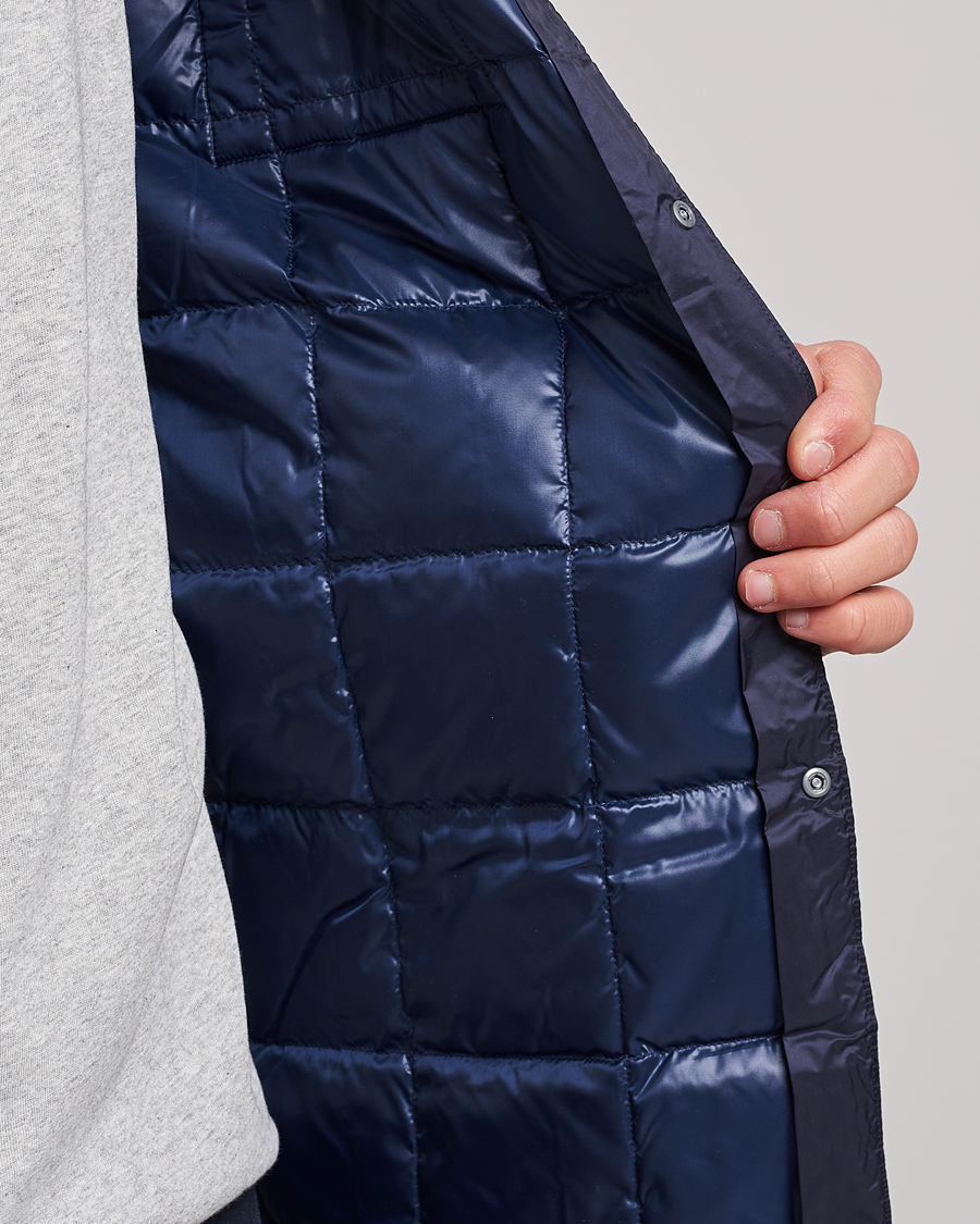 Herr | Skjortor | TAION | Lightweight Down Shirt Navy