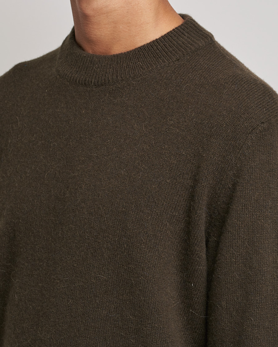 Herr | Tröjor | Sunflower | Moon Alpaca Sweater Dark Brown