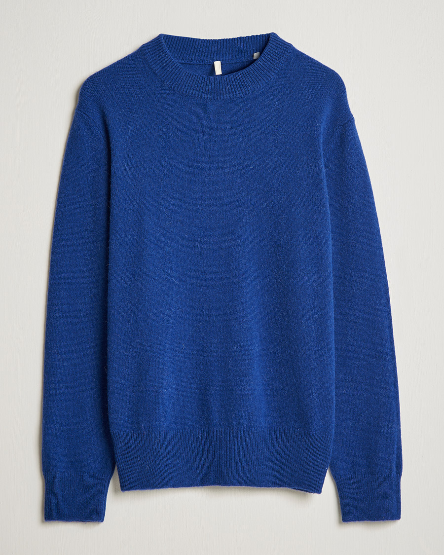 Herr | Tröjor | Sunflower | Moon Alpaca Sweater Electric Blue
