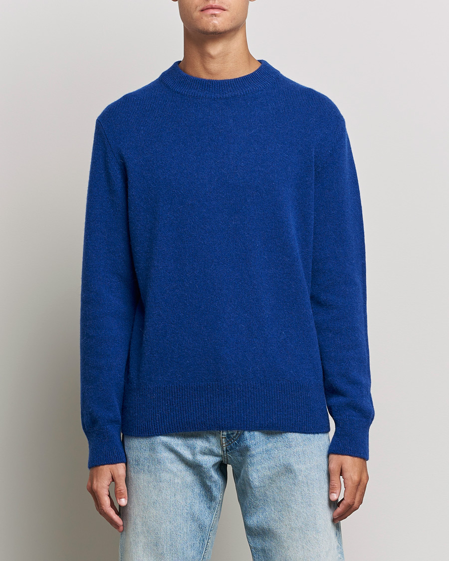 Herr | Tröjor | Sunflower | Moon Alpaca Sweater Electric Blue
