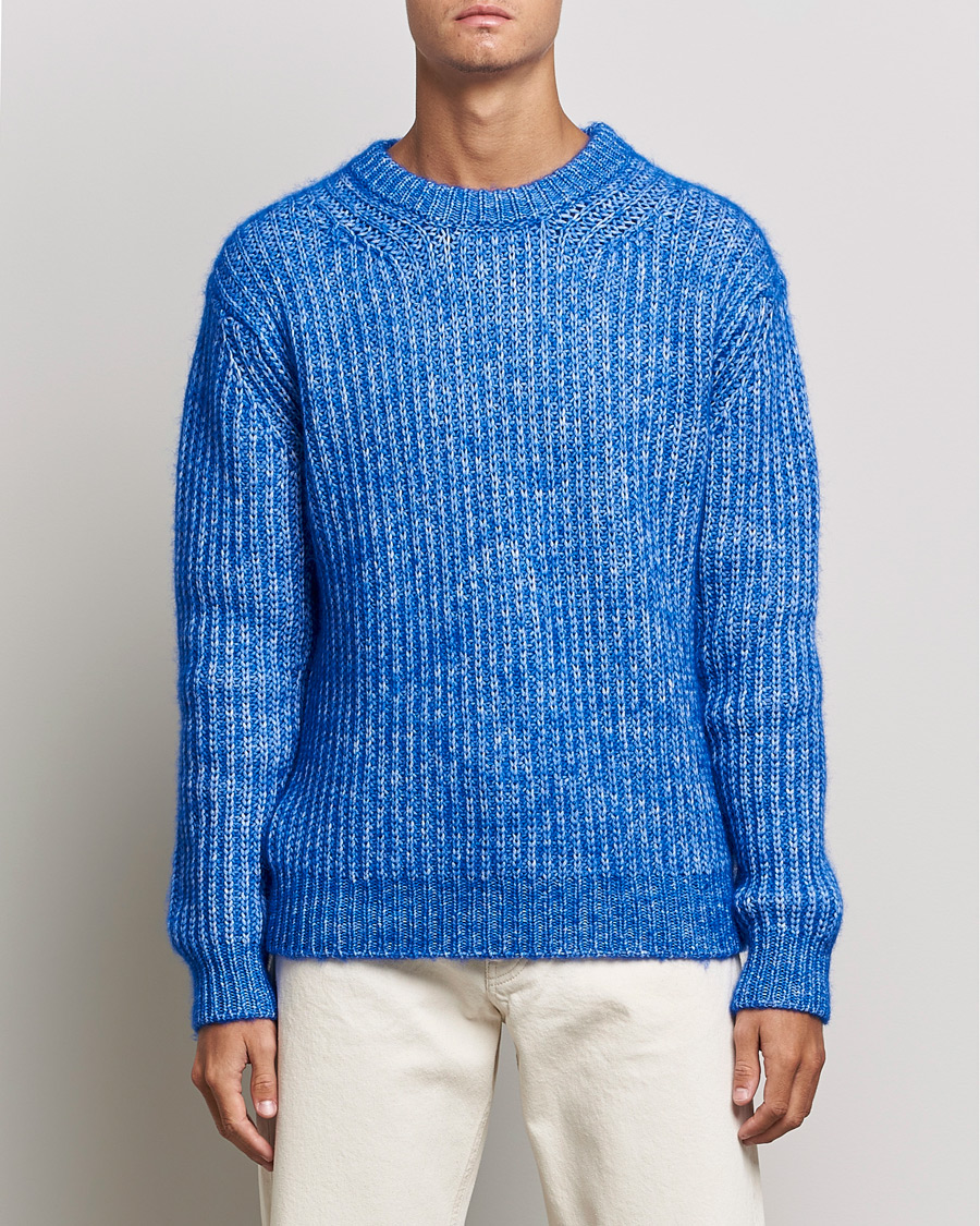 Herr | Tröjor | Sunflower | Field Sweater Electric Blue
