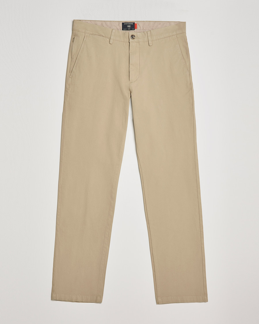 Herr | Byxor | Dockers | Cotton Slim Chino Khaki
