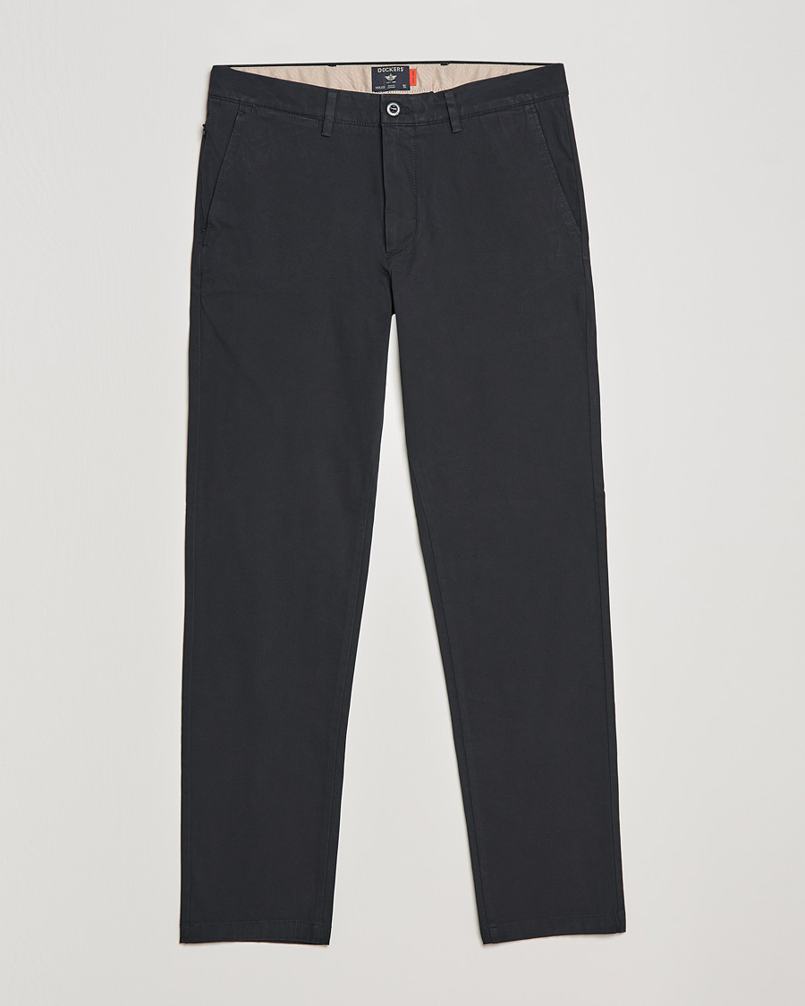 Herr | Byxor | Dockers | Cotton Slim Chino Black