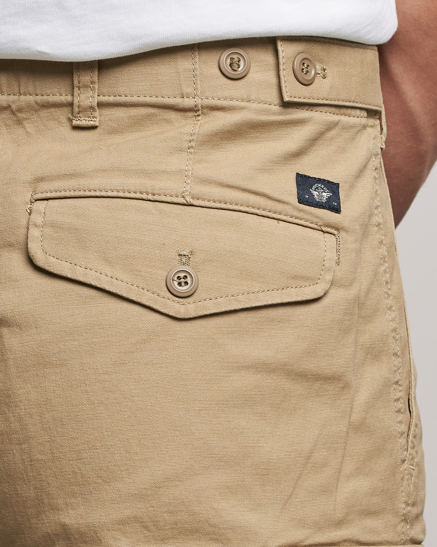 Herr | Byxor | Dockers | Tapered Cotton Cargo Pant Harvest Gold
