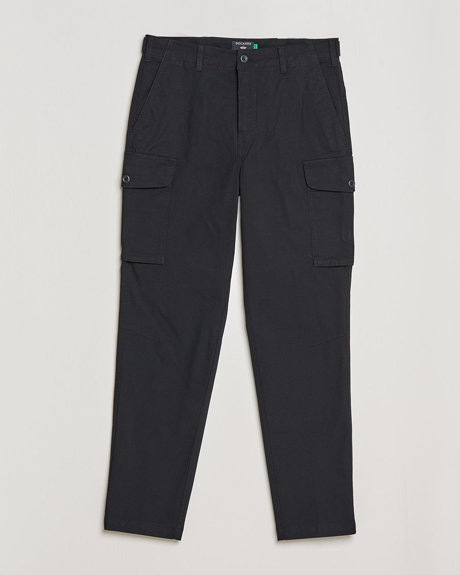 Herr | Byxor | Dockers | Tapered Cotton Cargo Pant Black