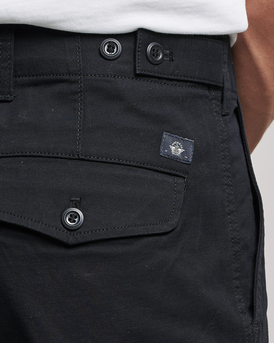 Herr | Byxor | Dockers | Tapered Cotton Cargo Pant Black