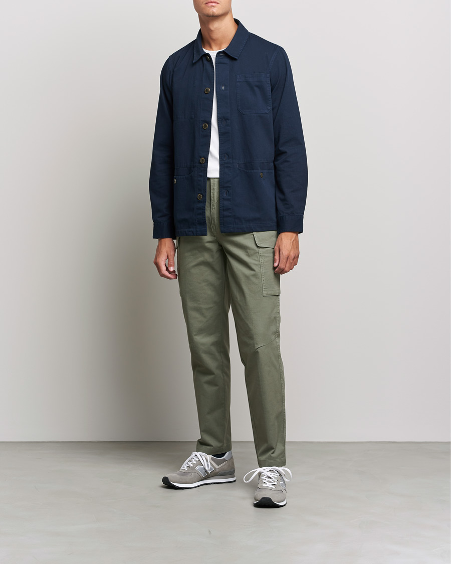 Herr | Byxor | Dockers | Tapered Cotton Cargo Pant Olive