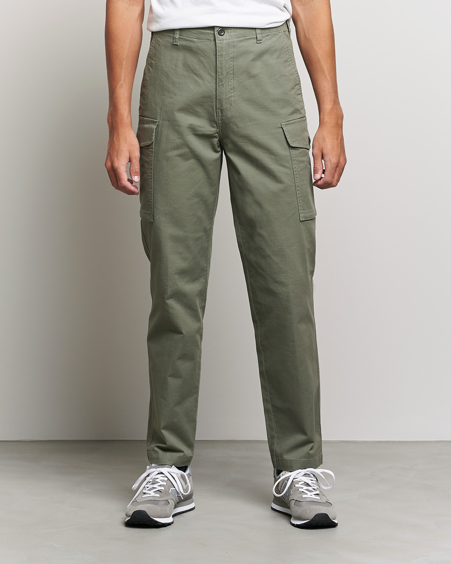 Herr | Byxor | Dockers | Tapered Cotton Cargo Pant Olive
